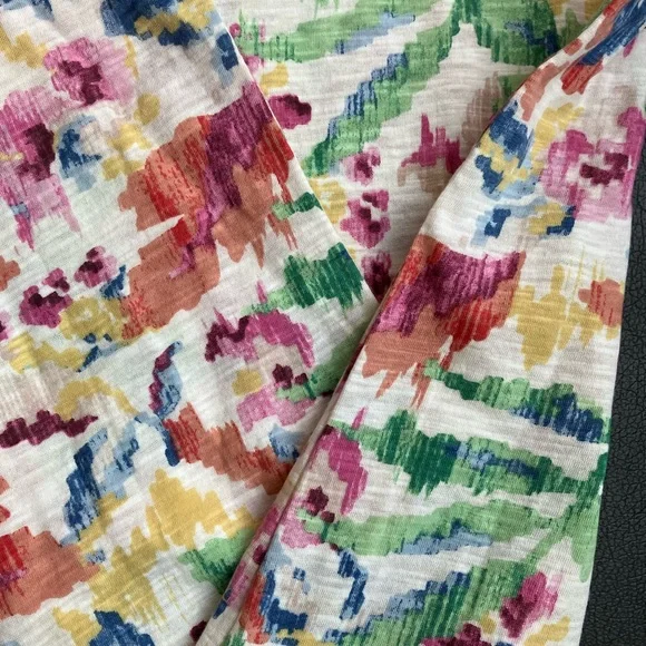 NEW Reitmans Women's Floral Pastel Watercolour Tank Top Size Small Flowy Summer - Picture 5 of 7